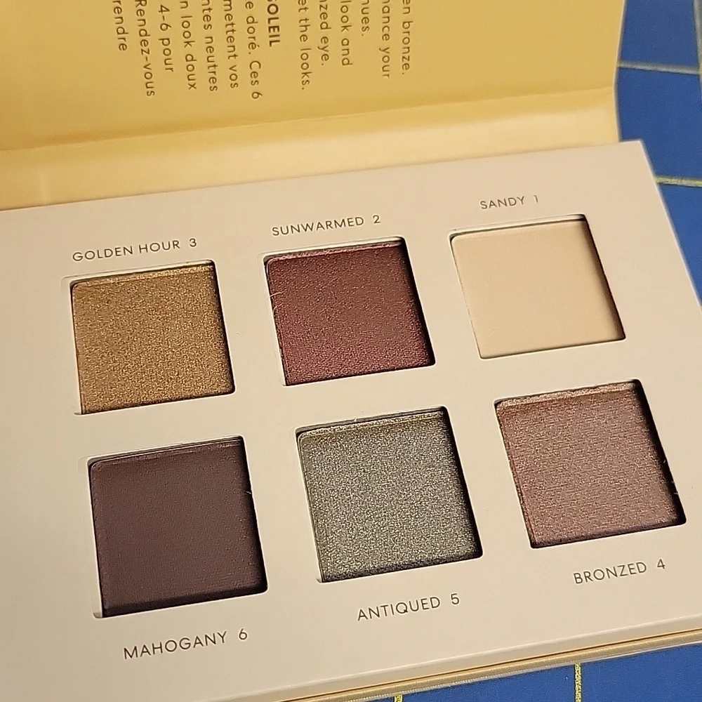 bareMinerals Sunlit Eyeshadow Palette - Natural Colors New in Box